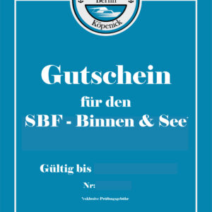 Gutschein SBF Binnen / See